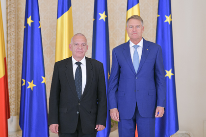 Посланик Радко Влайков връчи акредитивните си писма на президента на Румъния 